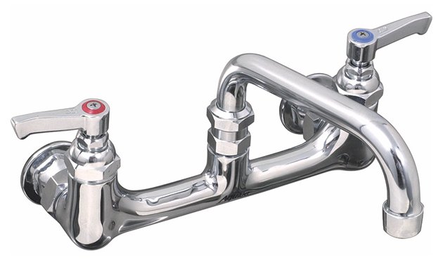 Aquajet 1/2" Mixer Tap with Lever Controls & 150mm Swivel Spout AJ-W-406L